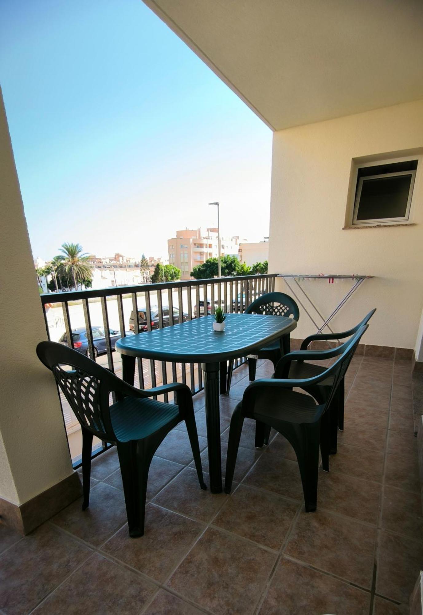 Apartamento Dos Habitaciones Con Piscina Y Gran Terraza Рокетас-де-Мар Экстерьер фото